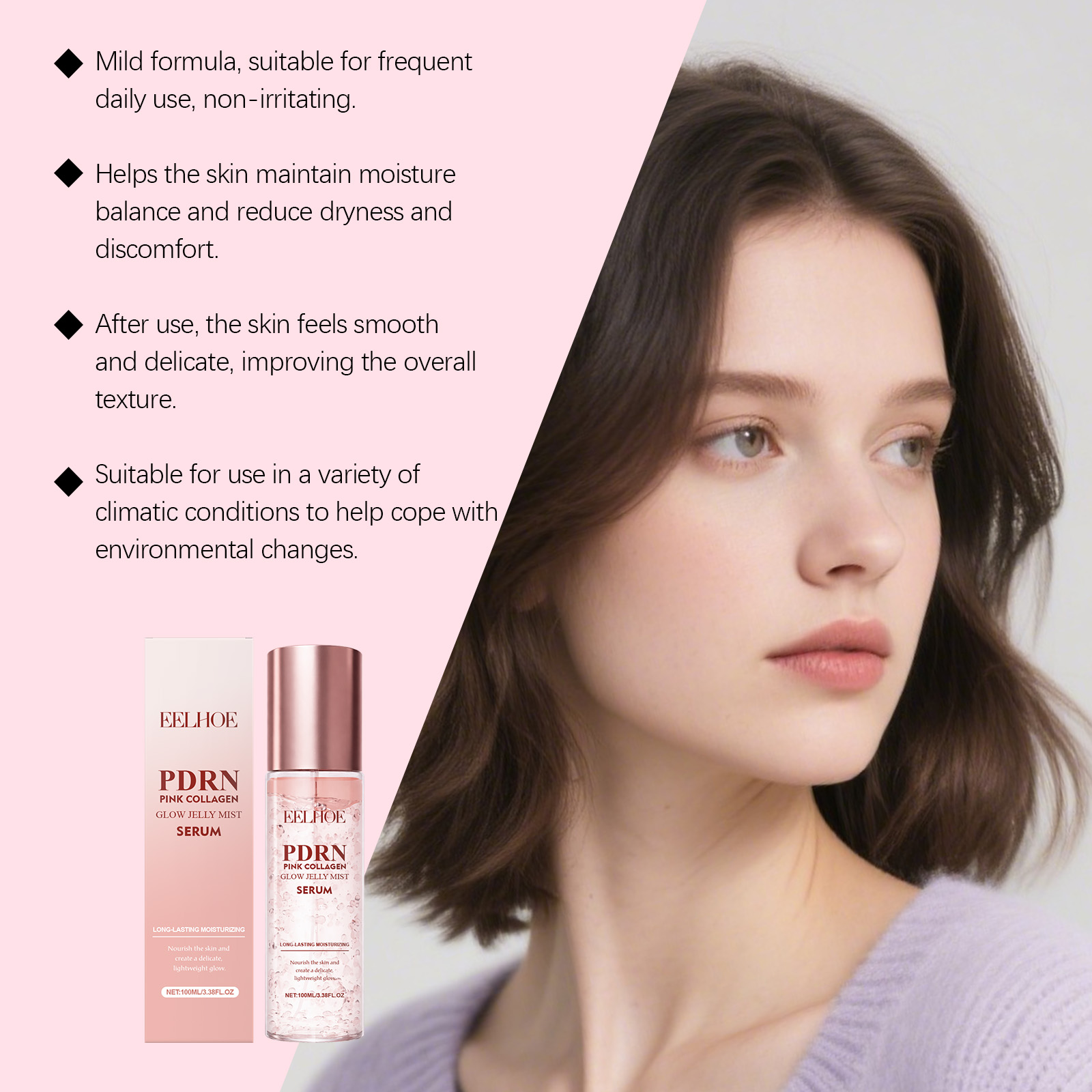 Collagen Essence Spray Smoothi - Essence Serum Toner ulasan dan harga