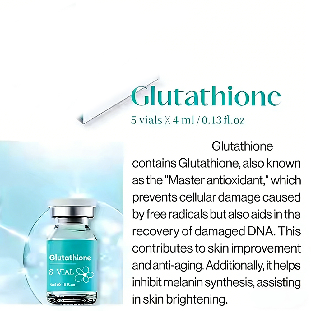 10ml×5Pcs Glutathione Needle S - Essence Serum Toner ulasan dan harga