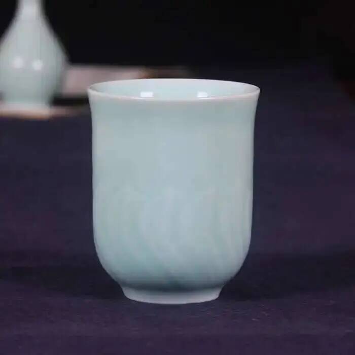 Longquan Celadon Handmade Lotu - Celadon Ceramic Cup ulasan dan harga