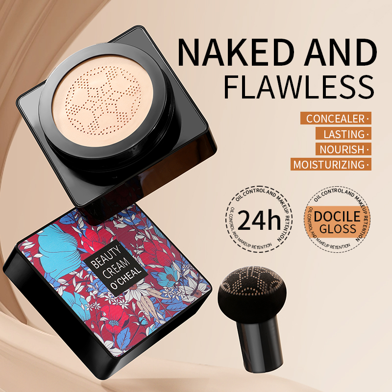 Mushroom Foundation Magic Head - Bb Cushion Korean ulasan dan harga