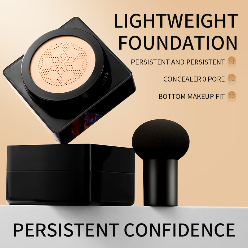 Mushroom Foundation Magic Head - Bb Cushion Korean ulasan dan harga