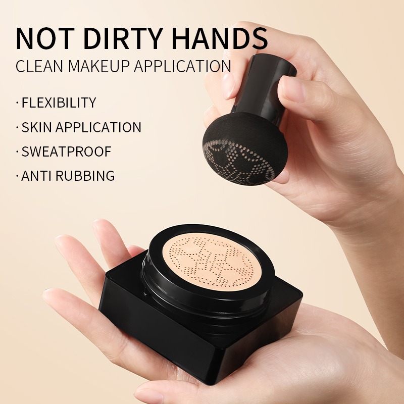 Mushroom Foundation Magic Head - Bb Cushion Korean ulasan dan harga